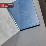 نمای داخلی سقف شیشه ای لمینت